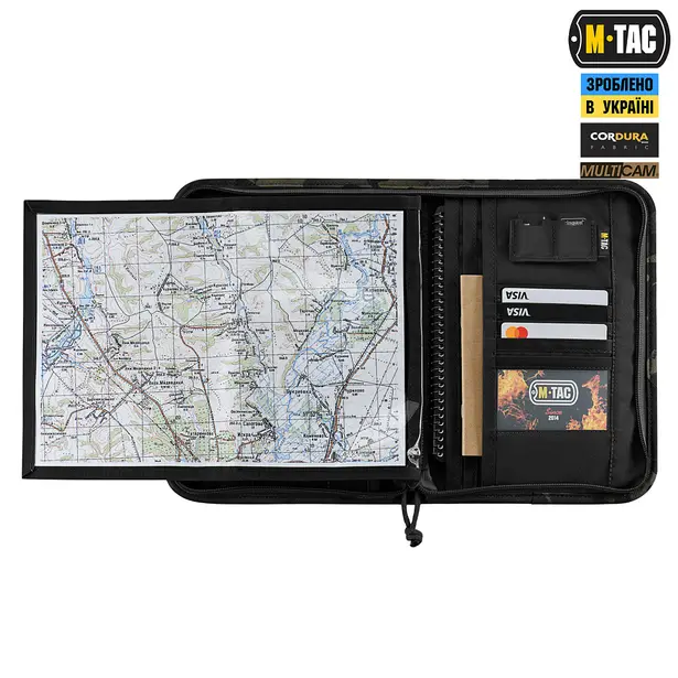 27 - Планшет-органайзер M-TAC А5 Elite Multicam Black