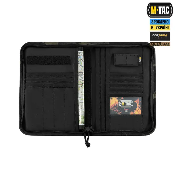 22 - Планшет-органайзер M-TAC А5 Elite Multicam Black