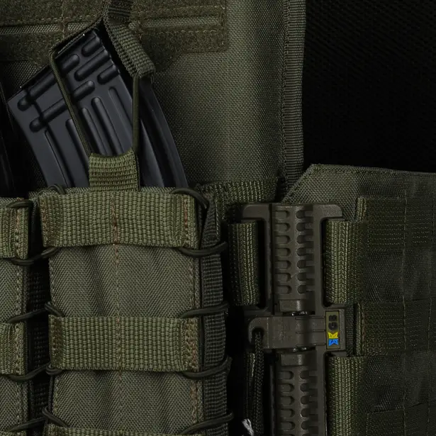 10 - Плитоноска Ares Gen.2 (Комплект 3 підсумки) З системою швидкого скидання, для бронеплит розміром 25х30 см. Колір Олива
