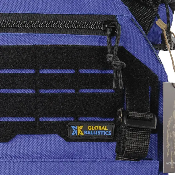 9 - Плитоноска Warmor Gen.3 Pro з системою швидкого скидання. Molle. Колір Синій