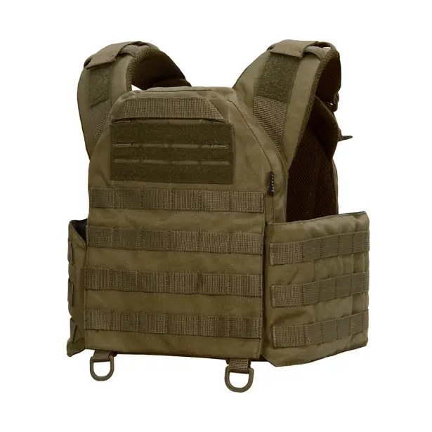 3 - Плитоноска Warmor Gen.3 Pro з системою швидкого скидання. Molle. Колір Олива