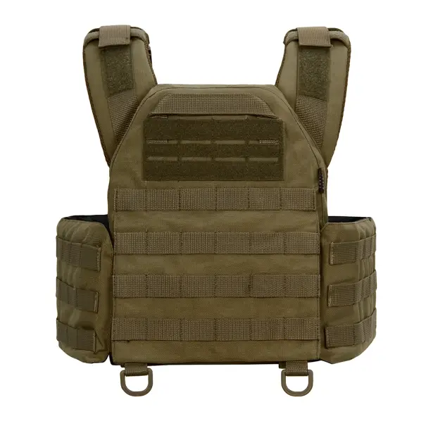 4 - Плитоноска Warmor Gen.3 Pro з системою швидкого скидання. Molle. Колір Олива