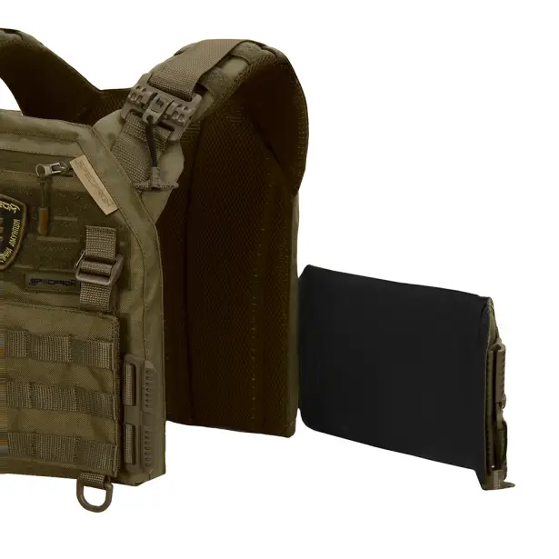 5 - Плитоноска Warmor Gen.3 Pro Max. Система швидкого скидання. (Комплект 7 підсумків). Колір Олива