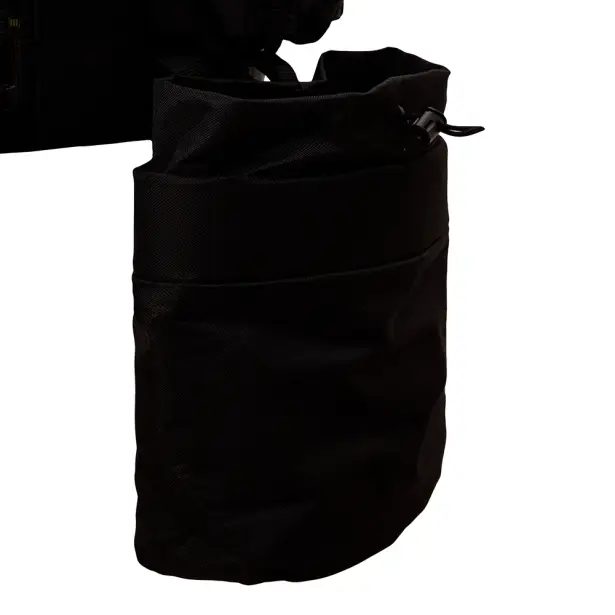 11 - Плитоноска Warmor Gen.3 Pro Max. Система швидкого скидання. (Комплект 7 підсумків). Колір Чорний