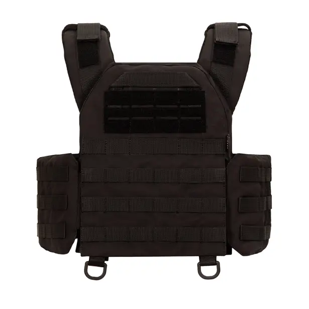 7 - Плитоноска Warmor Gen.3 Pro с системой быстрого сброса. Molle. Цвет Чёрный