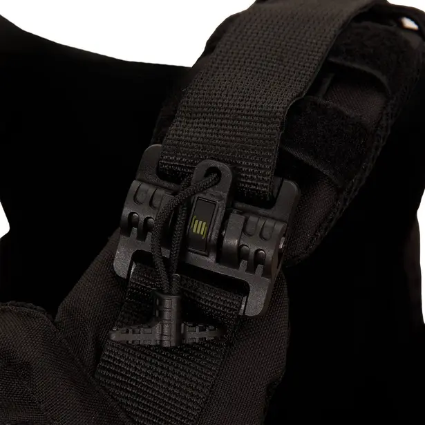8 - Плитоноска Warmor Gen.3 Pro с системой быстрого сброса. Molle. Цвет Чёрный