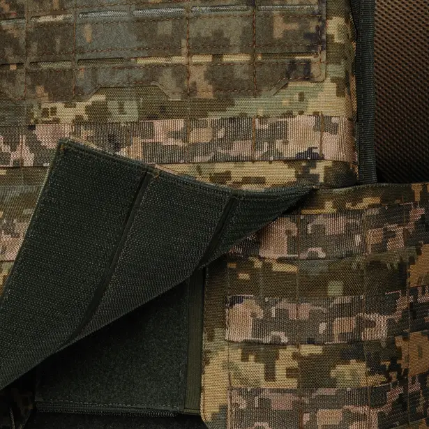 8 - Плитоноска Ares Gen.2 З системою швидкого скидання, для бронеплит розміром 25х30 см. Колір Піксель