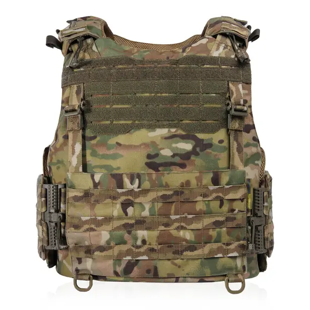 3 - Плитоноска Warmor Gen.4 (Комплект 4 підсумки) з системою швидкого скидання. Molle. Колір Мультикам