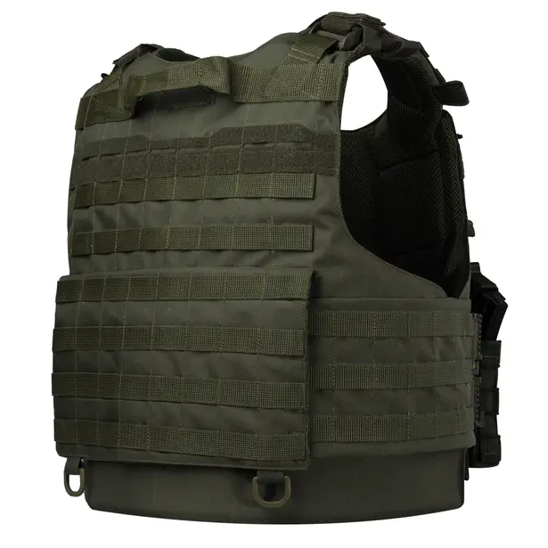 5 - Плитоноска Warmor Gen.4 (Комплект 4 підсумки) з системою швидкого скидання. Molle. Колір Олива