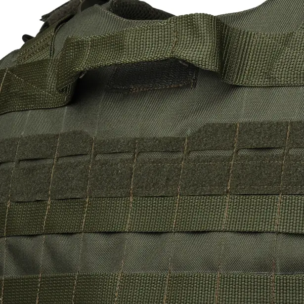 10 - Плитоноска Warmor Gen.4 (Комплект 4 підсумки) з системою швидкого скидання. Molle. Колір Олива