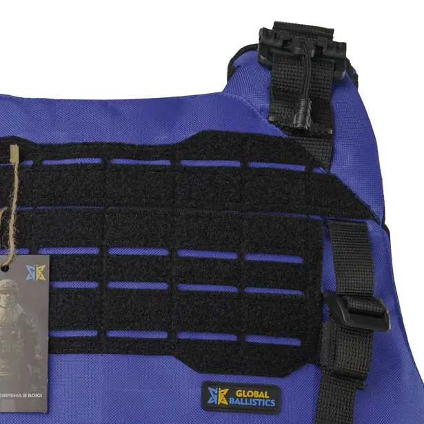 7 - Плитоноска Warmor gen.4. Синий. Размер L/XL.