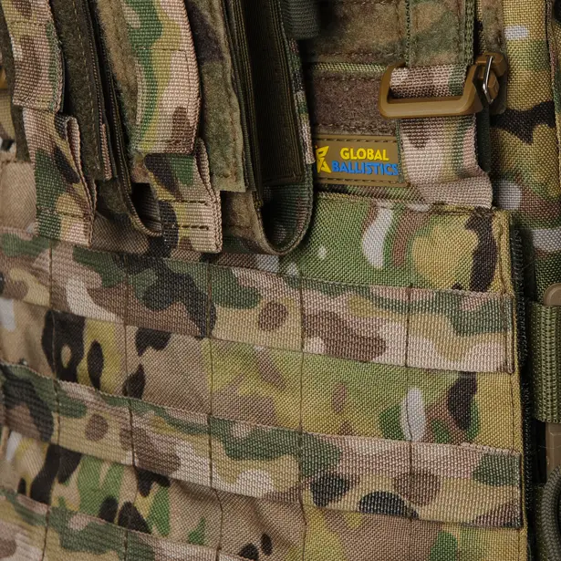 9 - Плитоноска жіноча Warmor gen.3 FL MAX (for Ladies) (без плит). З максимальним набором підсумків, захистом шиї по 1 класу ДСТУ. Мультикам.