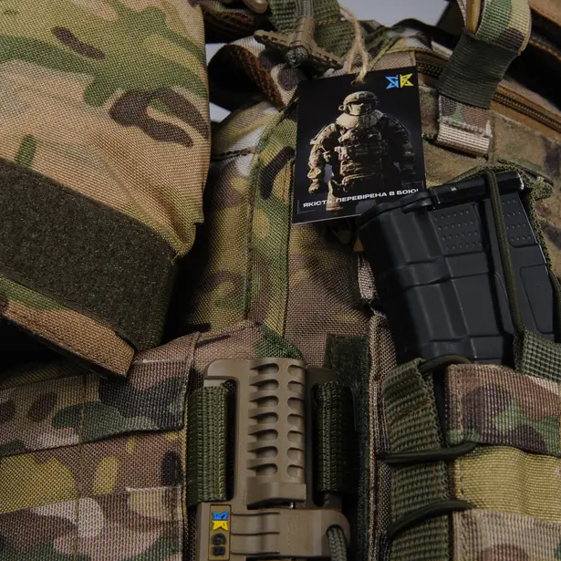 12 - Плитоноска жіноча Warmor gen.3 FL MAX (for Ladies) (без плит). З максимальним набором підсумків, захистом шиї та плечей по 1 класу ДСТУ. Мультикам.