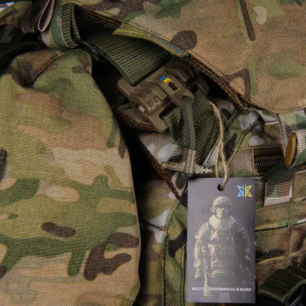 16 - Плитоноска жіноча Warmor gen.3 FL MAX (for Ladies) (без плит). З максимальним набором підсумків, захистом шиї та плечей по 1 класу ДСТУ. Мультикам.