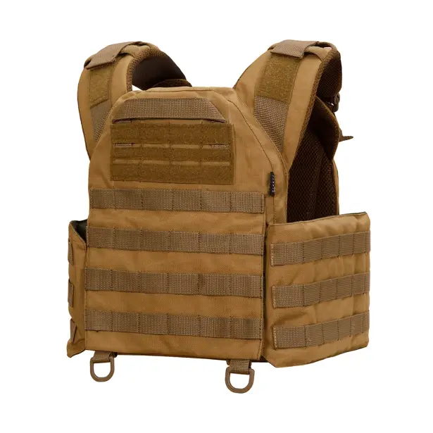 2 - Плитоноска Warmor Gen.3 Pro з системою швидкого скидання. Molle. Колір Койот