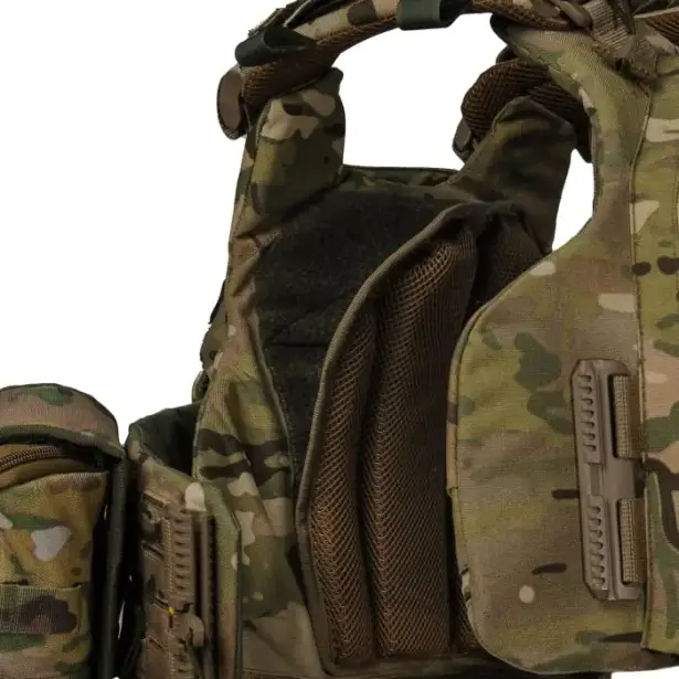 9 - Плитоноска Warmor Gen.6 PRO MAX. Мультикам. Максимальний набір підсумків