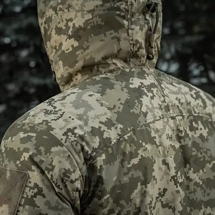 5 - Куртка тактическая зимняя M-Tac Alpha Gen.IV Pro Primaloft. Пиксель MM14