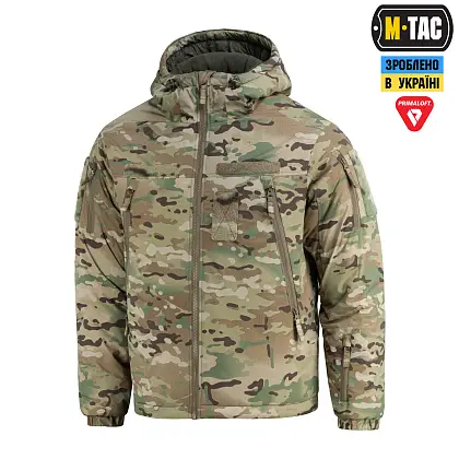 1 - Куртка тактическая зимняя M-Tac Alpha Gen.IV Pro Primaloft. MС Мультикам