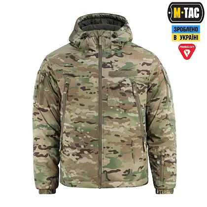 2 - Куртка тактическая зимняя M-Tac Alpha Gen.IV Pro Primaloft. MС Мультикам