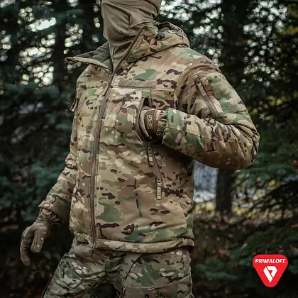 4 - Куртка тактическая зимняя M-Tac Alpha Gen.IV Pro Primaloft. MС Мультикам