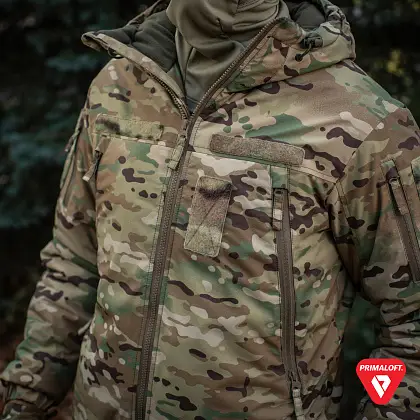 5 - Куртка тактическая зимняя M-Tac Alpha Gen.IV Pro Primaloft. MС Мультикам