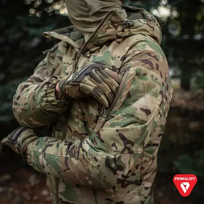 9 - Куртка тактическая зимняя M-Tac Alpha Gen.IV Pro Primaloft. MС Мультикам