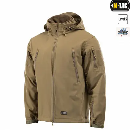1 - Куртка тактична Soft Shell з підстібкою Tan. Койот