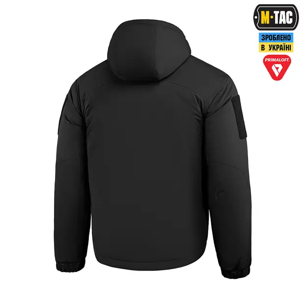 4 - Куртка тактическая зимняя M-Tac Alpha Gen.IV Pro Primaloft. Черная