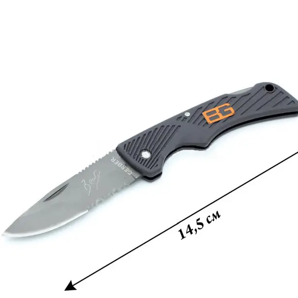 2 - Нож складной Gerber A292 с серрейтором