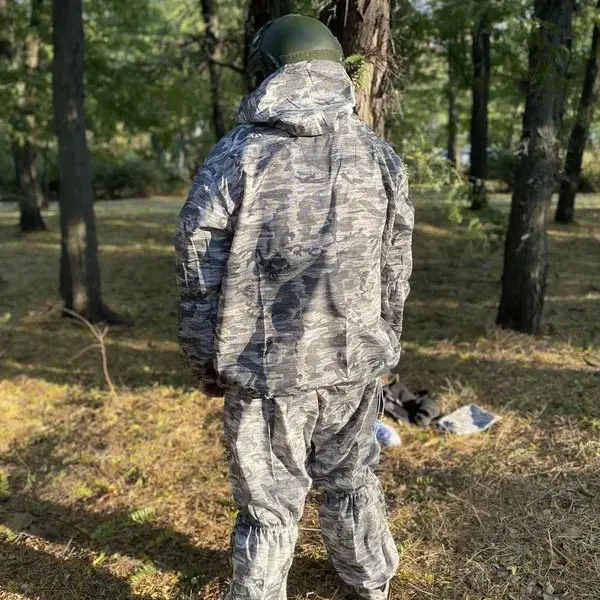 4 - Маскувальний костюм SPECPROM. Зимовий. Grey Multicam