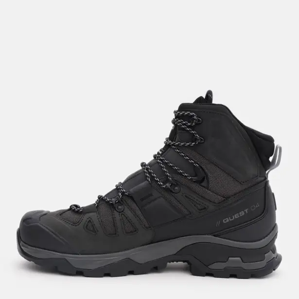 2 - Черевики тактичні SALOMON Quest 4 GTX, Чорний-Чорний