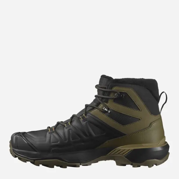 3 - Черевики туристичні SALOMON Ultra Snowpilot WP, Хакі