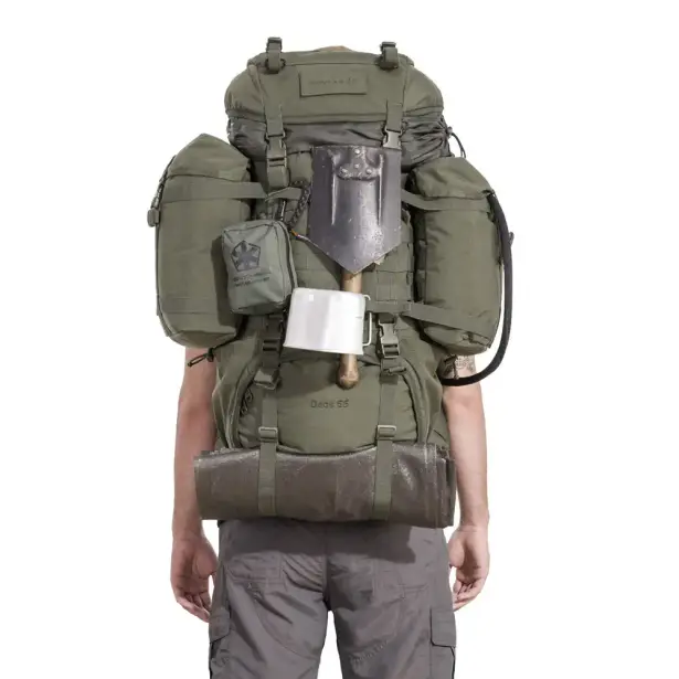 6 - Рюкзак туристический Pentagon Deos Backpack 65л, Черный