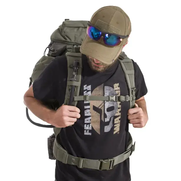 5 - Рюкзак туристический Pentagon Deos Backpack 65л, Черный