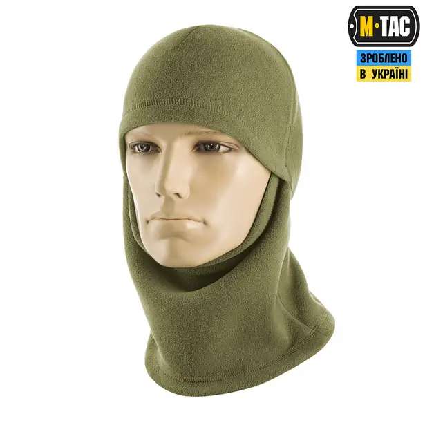 3 - Балаклава-ниндзя M-Tac Elite флис (320г/м2). Олива