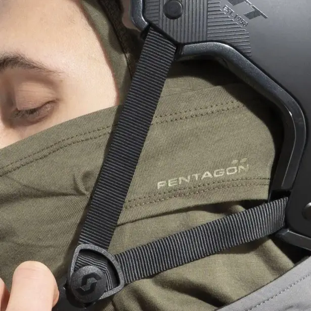 3 - Тактическая балаклава Pentagon Kryptis K14024. Олива