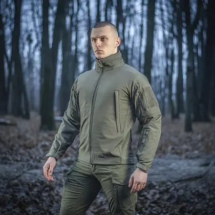 8 - Куртка M-Tac Soft Shell Olive. Олива