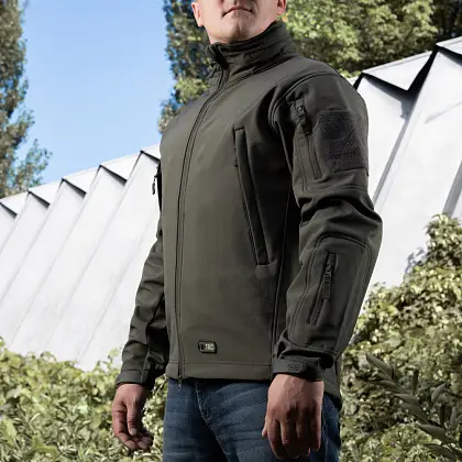 9 - Куртка M-Tac Soft Shell Olive. Олива