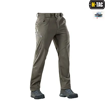 1 - Штани M-Tac Soft Shell Winter. Олива