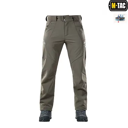 3 - Штани M-Tac Soft Shell Winter. Олива