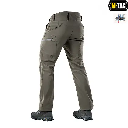 5 - Штани M-Tac Soft Shell Winter. Олива