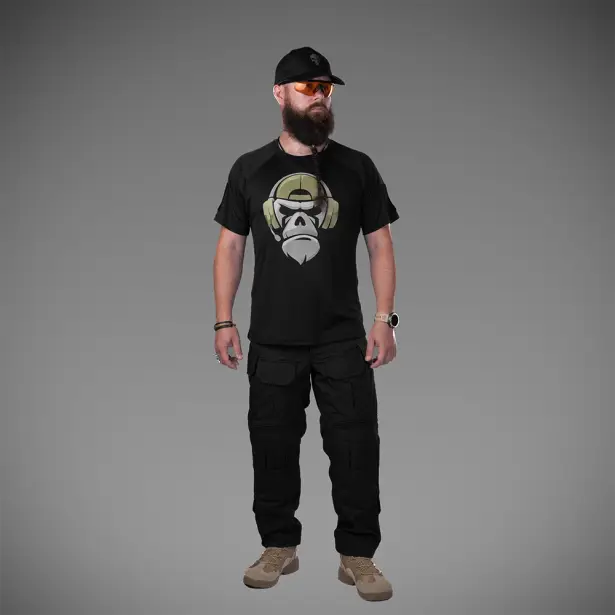 7 - Боевые штаны без наколенников SPECPROM G3 Combat Pants. Черний