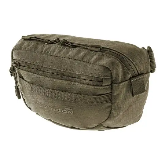 1 - Сумка на пояс Pentagon Tactical Modular Fanny Pack, Олива