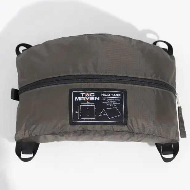 2 - Тент туристичний Pentagon Tac Maven WILD TARP 3x3м, Олива