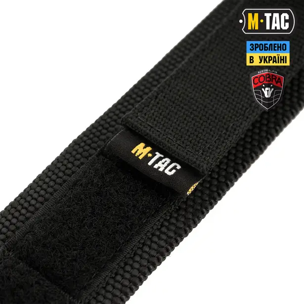 4 - Тактический ремень Cobra Buckle Tactical Belt M-Tac. Размер M/L. Черный