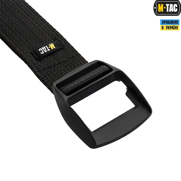 3 - Тактичний ремінь M-Tac Berg Buckle Tactical Belt. Розмір 2XL/3XL. Чорний