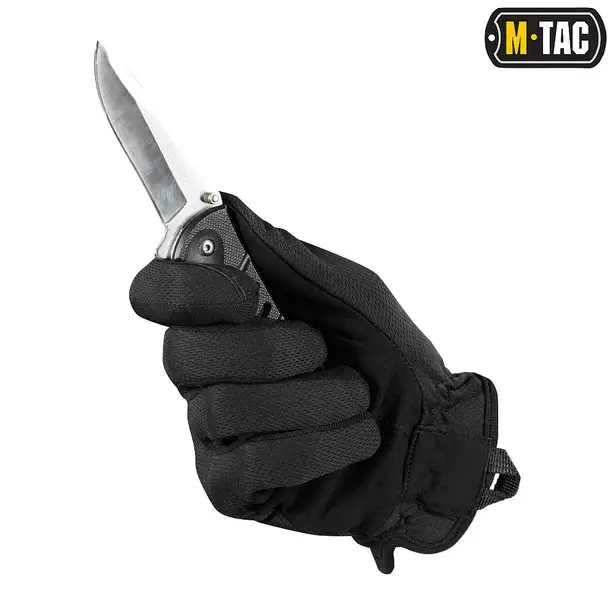 4 - Перчатки M-Tac Scout Tactical Mk.2. Черный