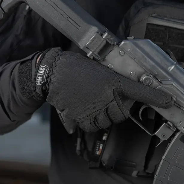 7 - Перчатки M-Tac Scout Tactical Mk.2. Черный