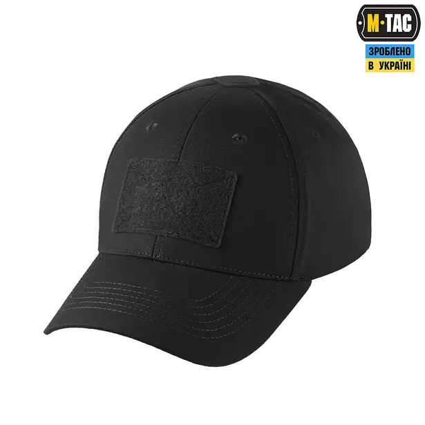 2 - Тактична кепка M-Tac Elite Flex. Чорний
