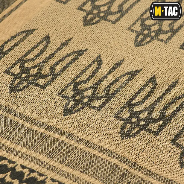 2 - Шарф шемаг, арафатка M-Tac с тризубом. Койот